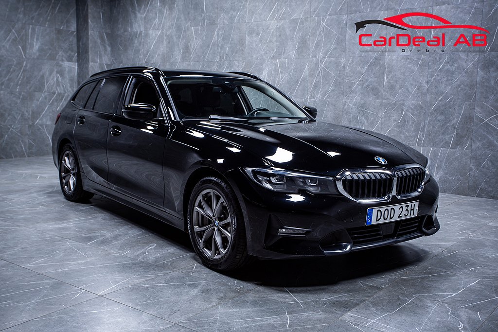 BMW 330e Touring Navi Halvskinn Adaptiv Farth. Carplay Drag