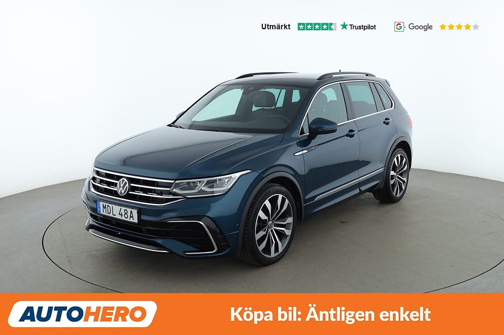 Volkswagen Tiguan 2.0 TDI 4Motion R-Line / Värmare, Dragkrok