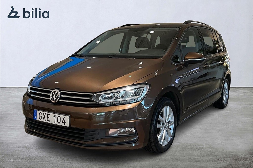 Volkswagen Touran 2,0 TDI 7-Sits Värmare Navi Drag 150HK