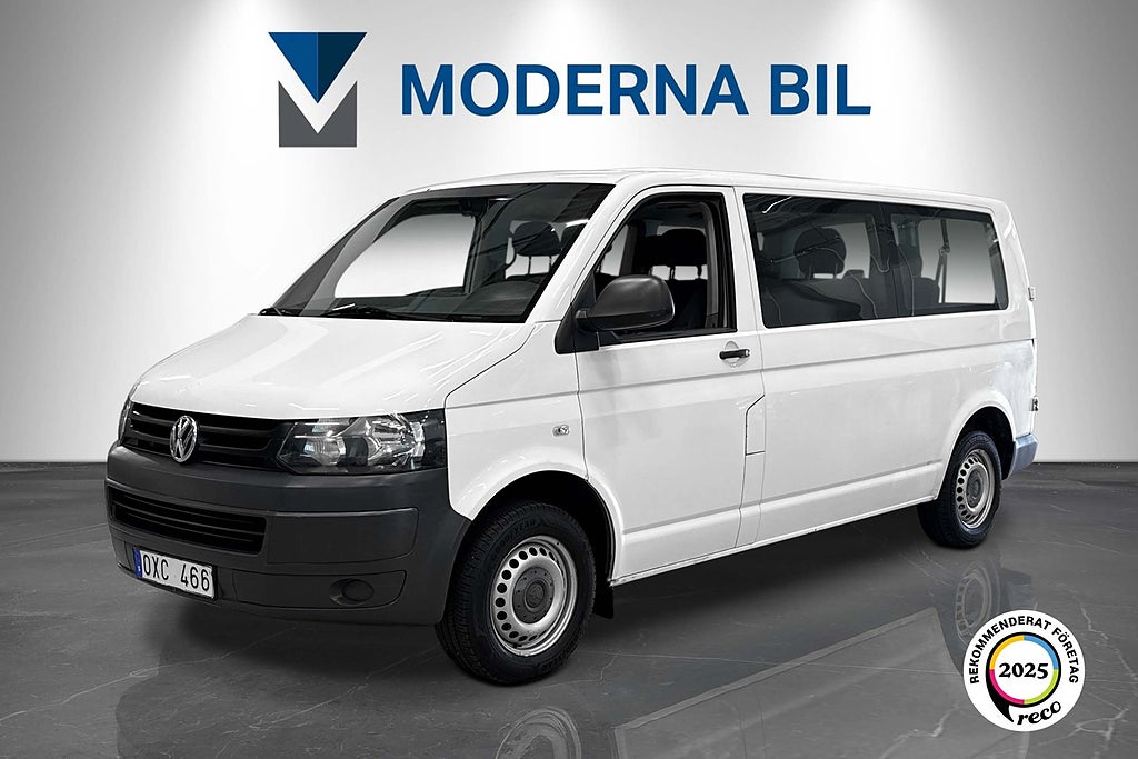 Volkswagen Caravelle 2.0 TDI 140hk Trendline Lång 9-sits M-värm Nybesiktigad