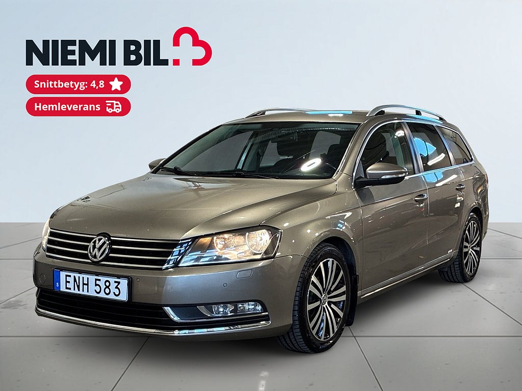 Volkswagen Passat Variant 2.0 TDI AWD GT Drag Kamera Värmare 1 ägare S&V