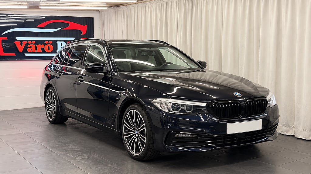 BMW 520d Touring l Drag l Rattvärme l Sport line Euro 6