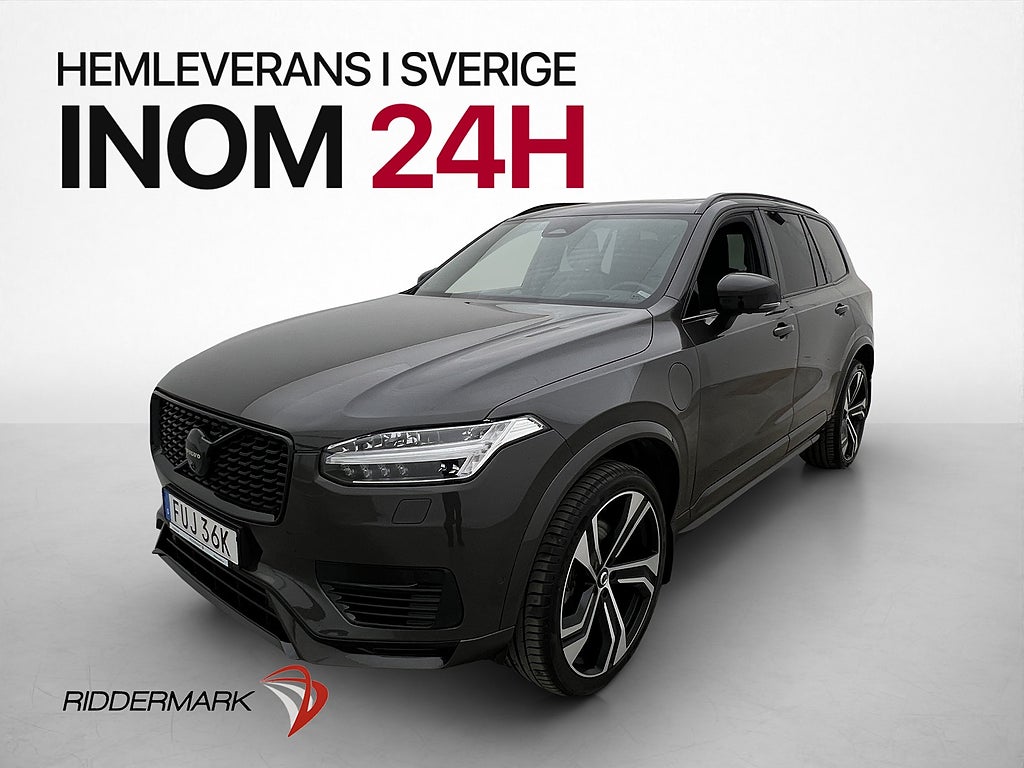 Volvo XC90 Recharge T8 AWD Ultimate Dark B&W Pano Drag Luft