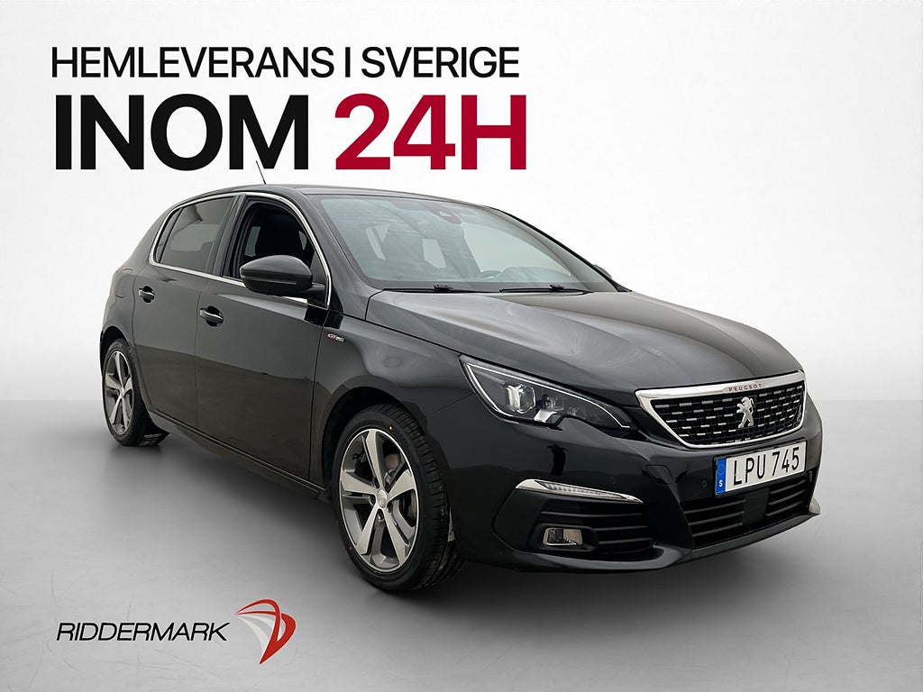 Peugeot 308 1.2 PureTech 131hk GT-Line Drag Pano Carplay PDC