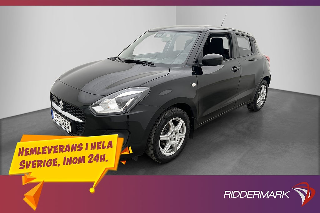 Suzuki Swift 1.2 83hk Kamera Adaptiv-Fart Döda-Vinkeln