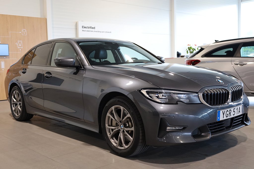 BMW 330e Plug in 292hk Sport line Aut Sedan Leasbar Navi 2020