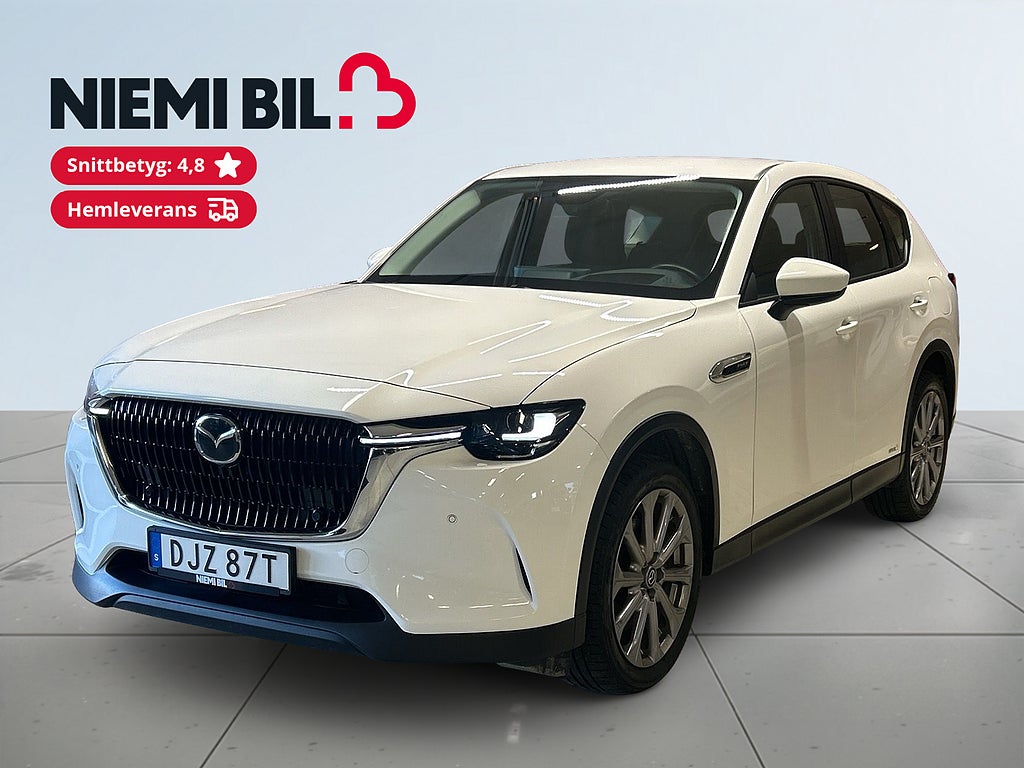 Mazda CX-60 PLUG-IN MOMS Backkamera Rattvärme Navi HuD CarPlay S&V