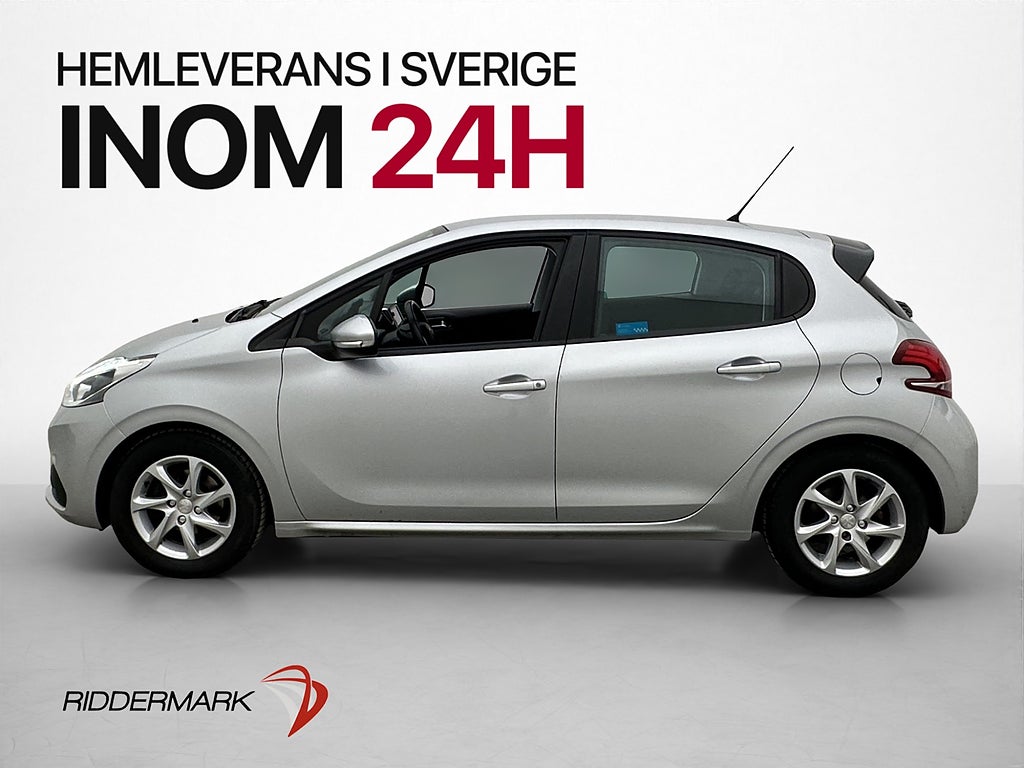Peugeot 208 1.6 99hk Bytt-Kamrem Farthållare Bluetooth