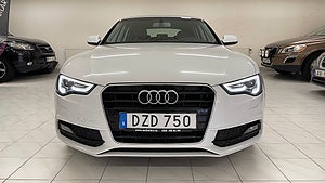 En Audi A5 2.0 TDI från 2015 med S-Linepaketet. 