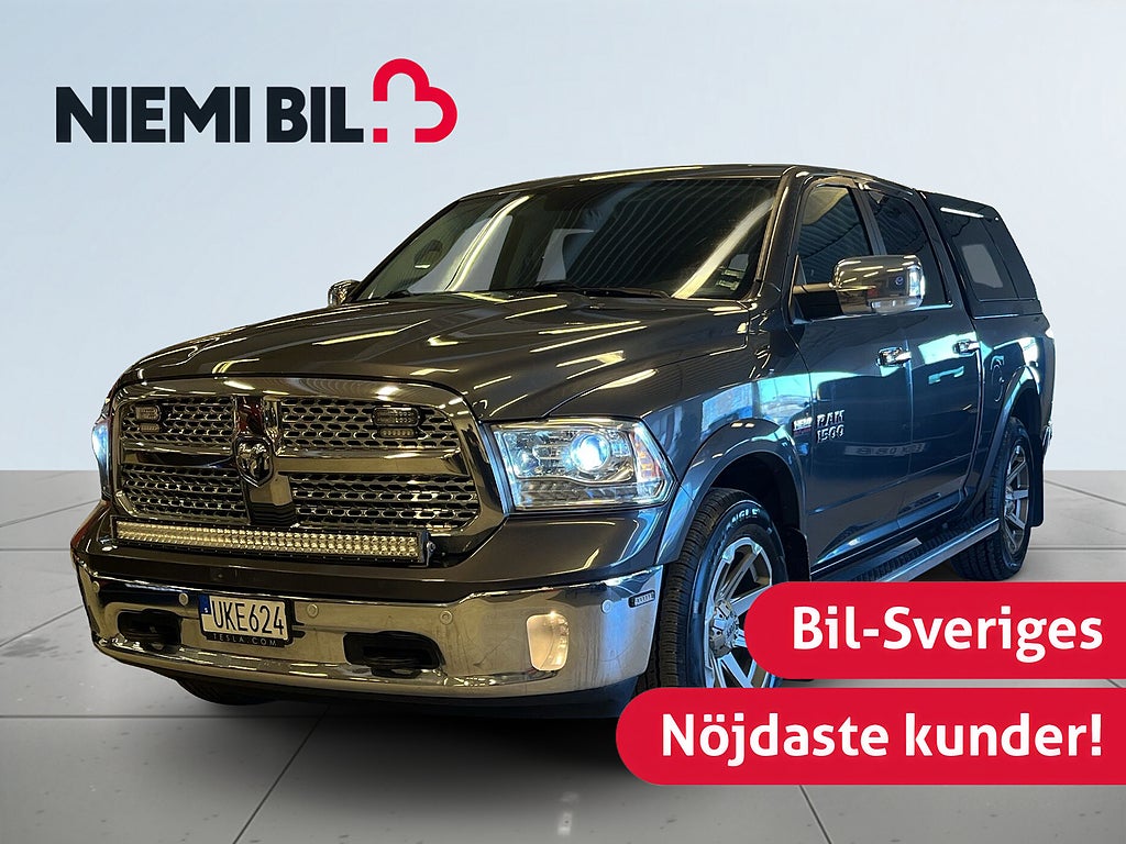 RAM 1500 5.7V8 Laramie Moms/Luftfjä./Kåpa/Drag/Kamera/Alpine/S&V