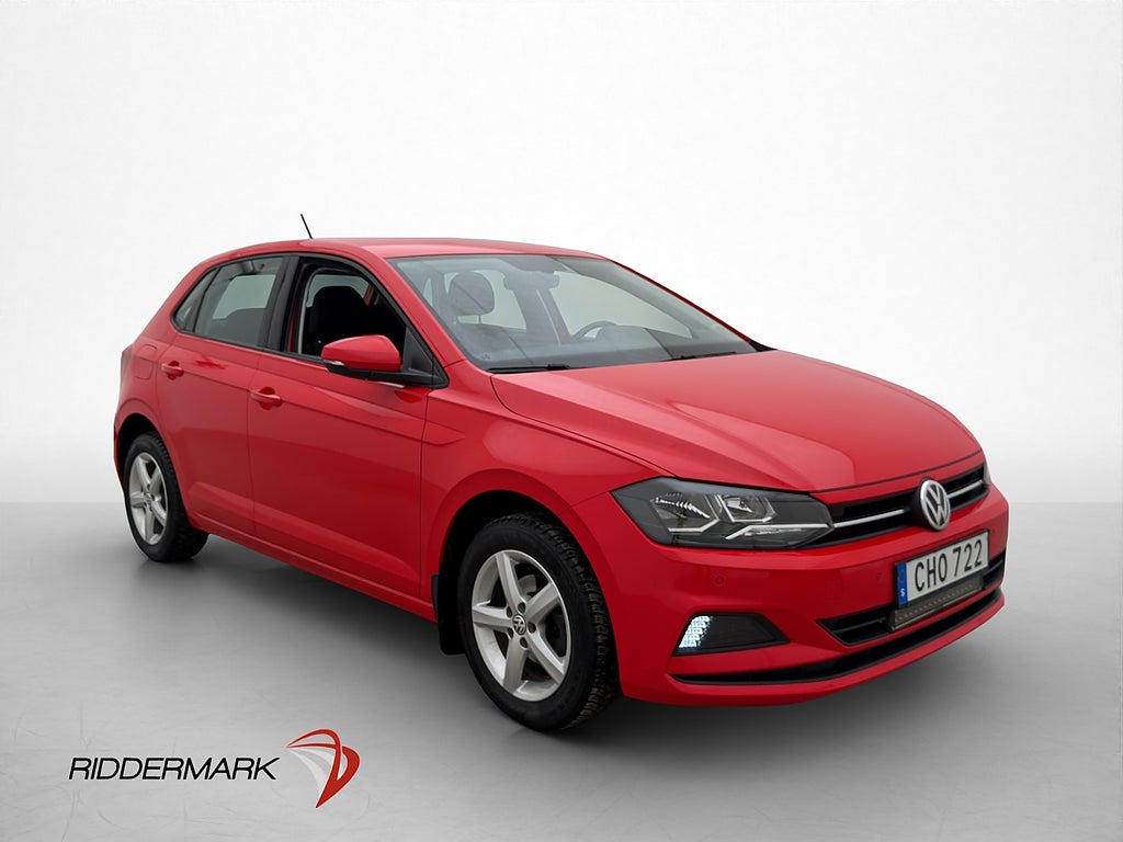 Volkswagen Polo 1.0 TSI 95hk Sensorer Bluetooth MOMS