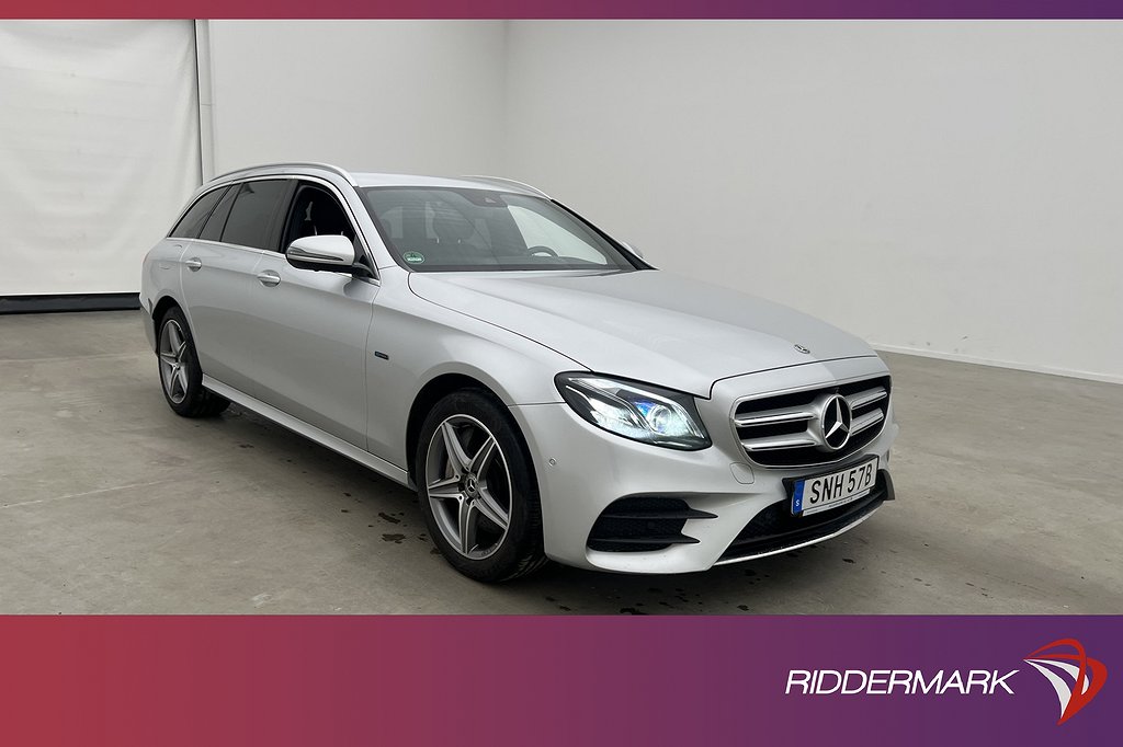 Mercedes-Benz E 300 de 306hk AMG Wide P-Värmare 360° Navi