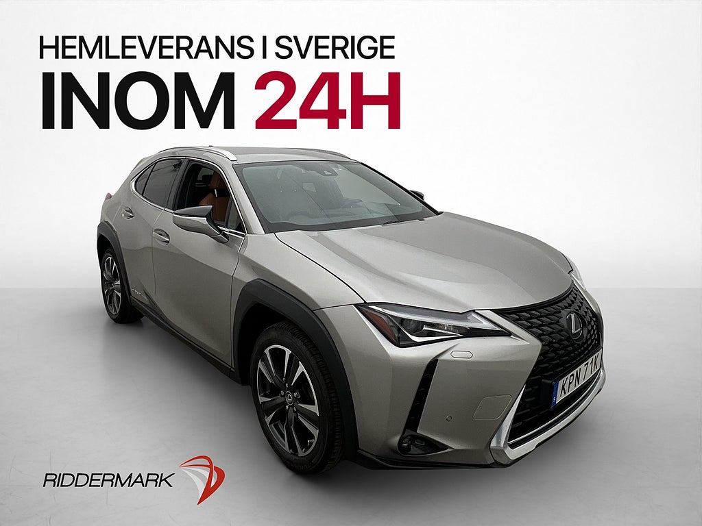 Lexus UX 250h 184hk Premium Kamera Rattvärme Skinn Navi