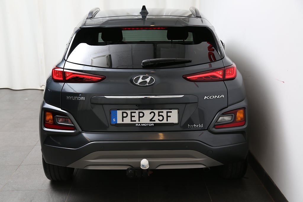 Hyundai Kona Hybrid 1,6 GDI 141hk Premium Aut Head-up Motorv Drag