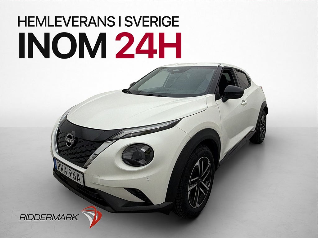 Nissan Juke Hybrid 143hk N-Connecta Kamera Navi Rattvärme