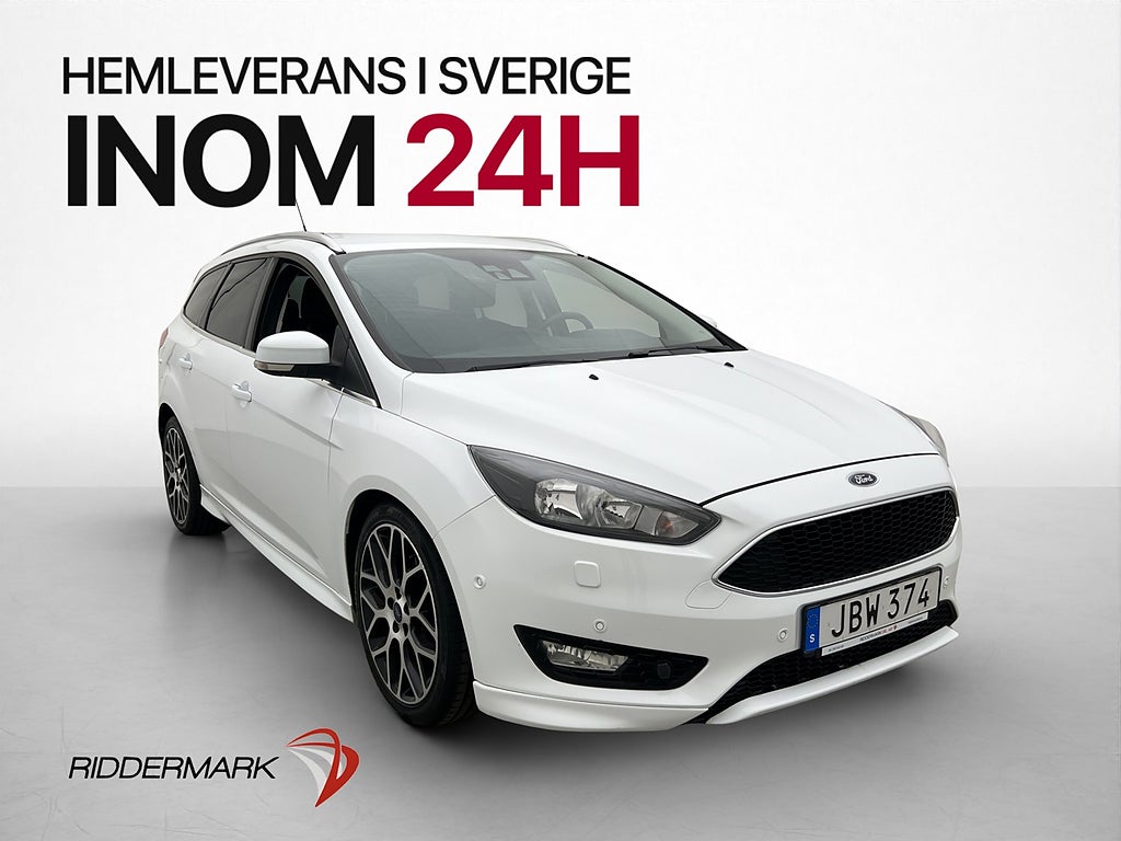 Ford Focus 1.5 EcoBoost 150hk Titanium Bluetooth Farthållare