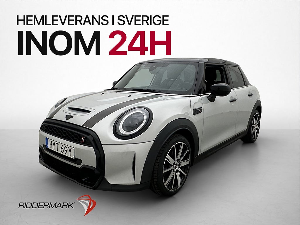 MINI Cooper S 178hk P-sensor Kamera Läder AC Farthållare