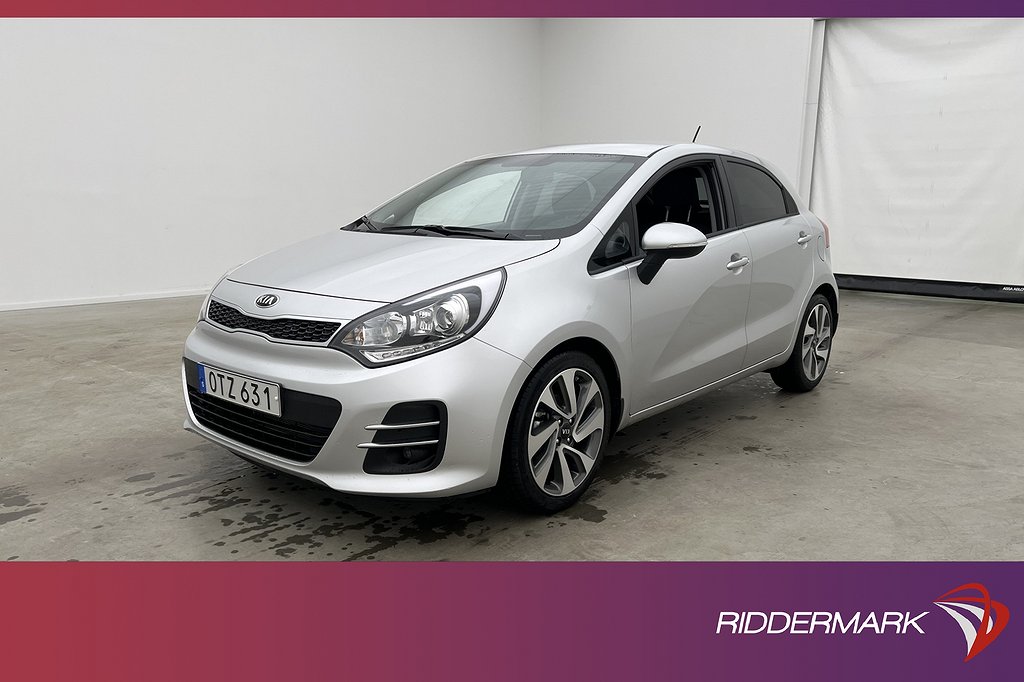 Kia Rio 1.2 CVVT 84hk En-brukare Kamera Navi Rattvärme