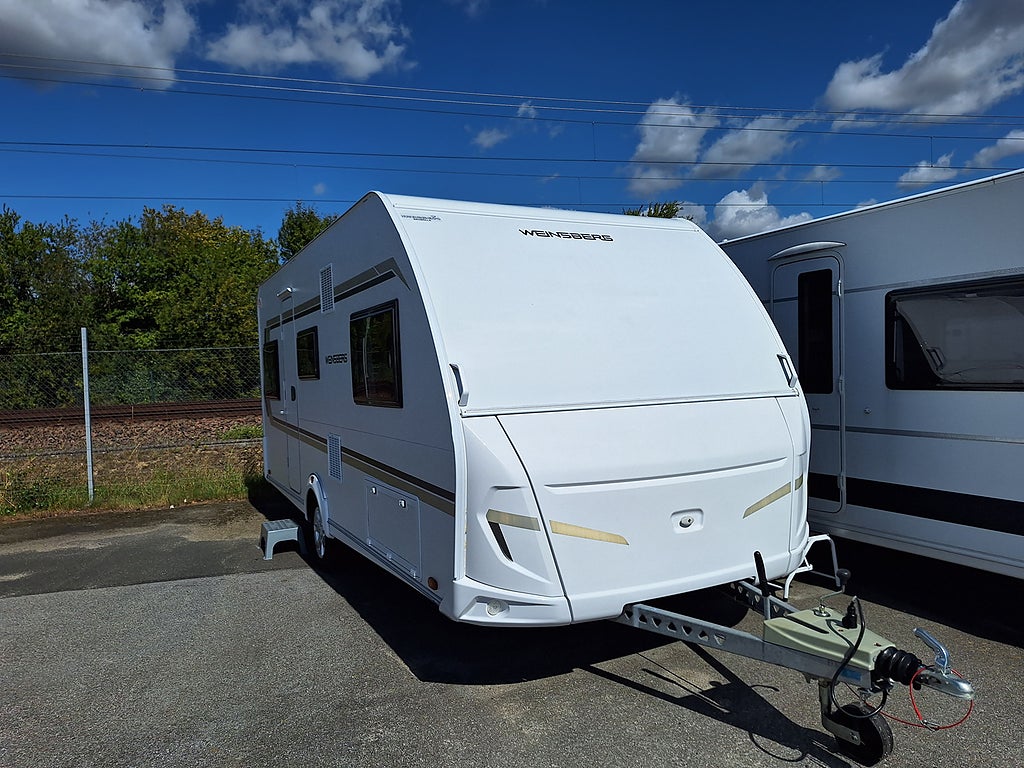 Weinsberg Cara One 540 EUH Långbädd, Solcell, Dropsäng