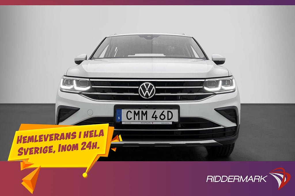 Volkswagen Tiguan EHybrid 245hk Elegance Cockpit 360 Drag