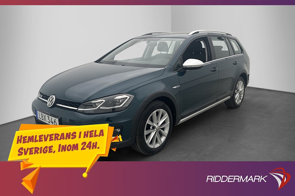 Volkswagen Golf Alltrack TDI 4M Pano Värmare Cockpit CarPlay