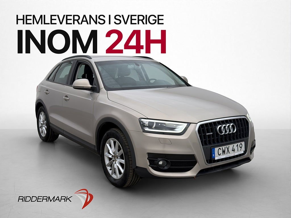 Audi Q3 2.0 TDI Quattro Värmare BOSE Skinn