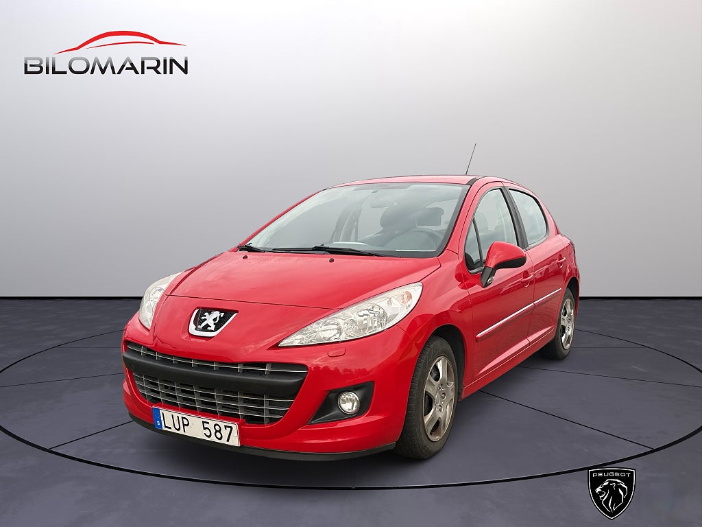 Peugeot 207 5D 1.4 HDi 68hk - DRAGKROK/NYSERVAD/VHJUL