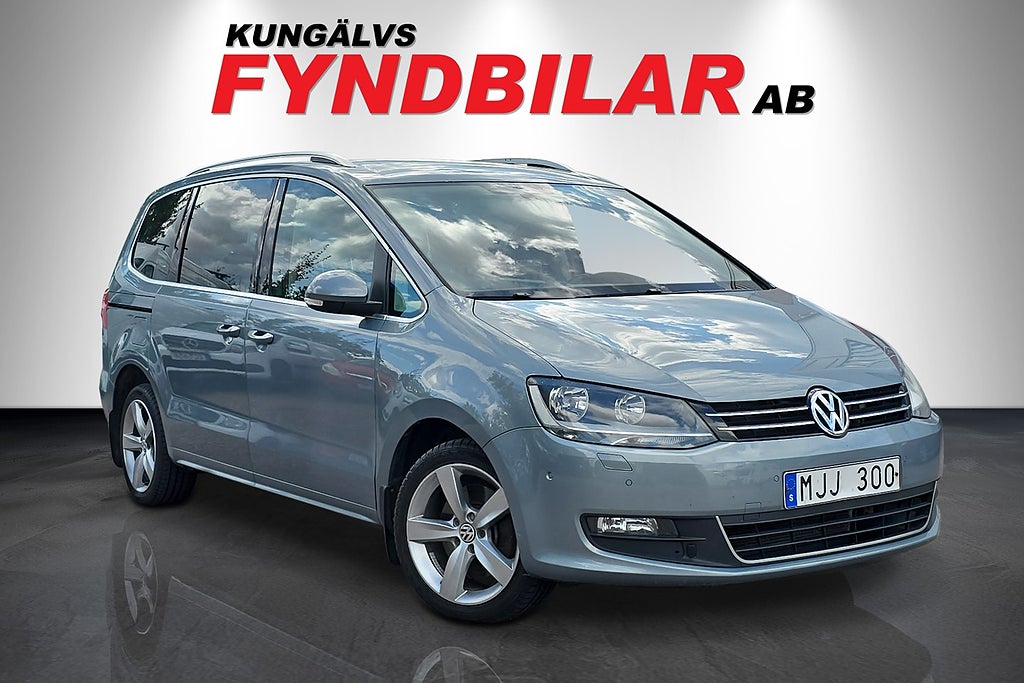 Volkswagen Sharan 7-sits 2.0 TDI DPF BMT DSG Sekventiell, 140hk Masters