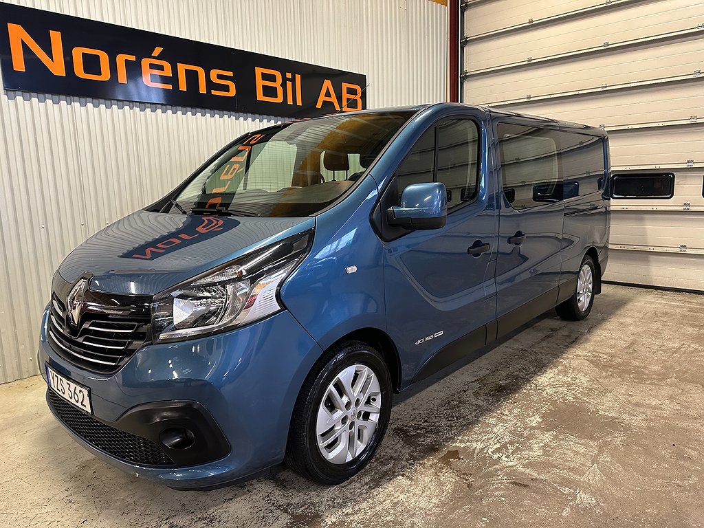 Renault trafic 1.6 dCi 145Hk 6-SITSIG DUBBELHYTT 2XSKJUTDÖRR