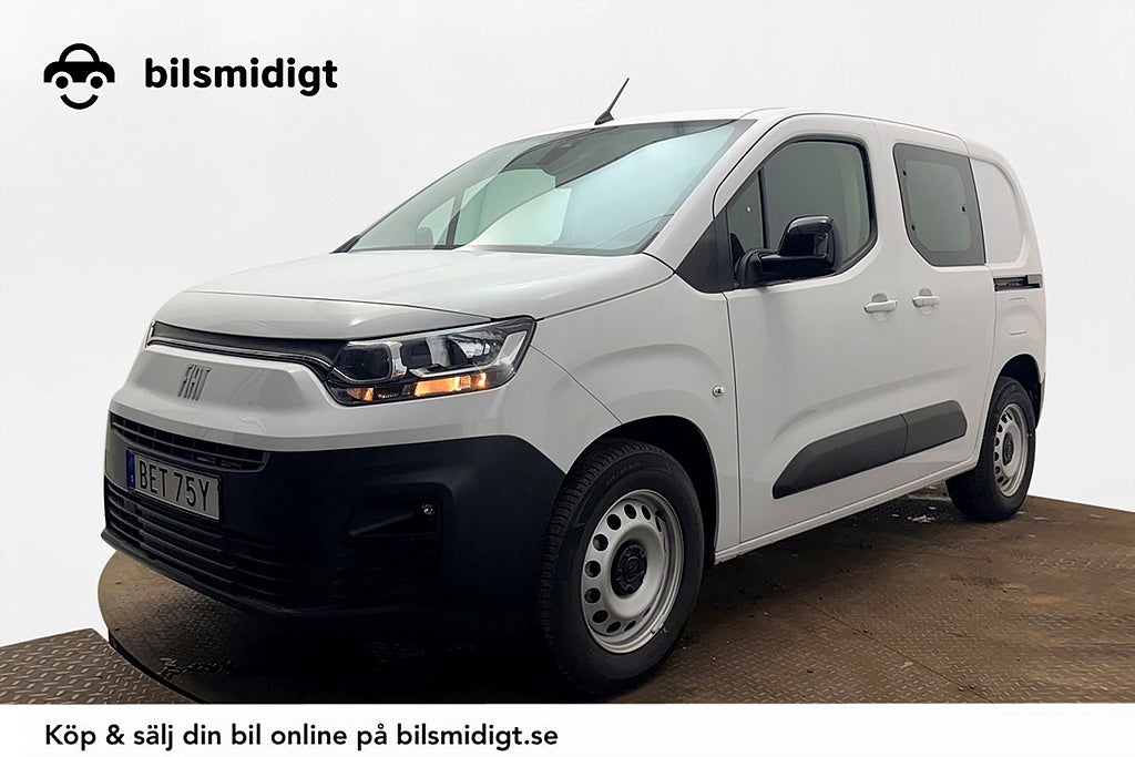 Fiat doblò-e 50 kWh CCS Head-Up Kamera P-Sens 3-sits 2xSidodörr NY BI