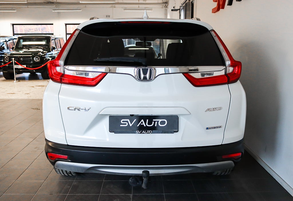 Honda CR-V Hybrid AWD E-CVT Executive Panorama HuD Läder Drag