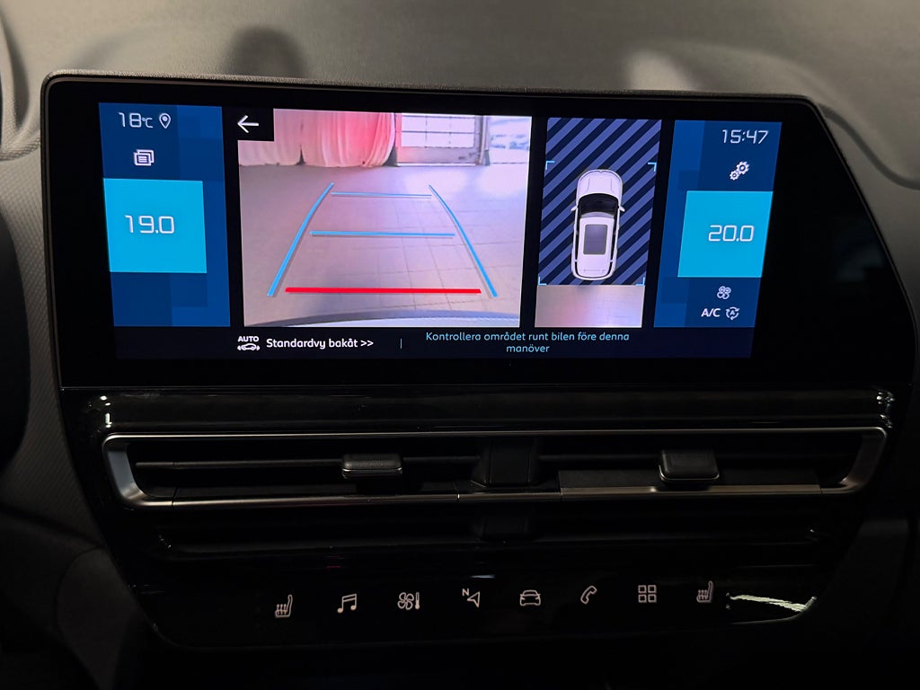 Citroën C5 Aircross Hybrid 225hk Adap-Farth Förklimatisering  Elstol Navi bild 22
