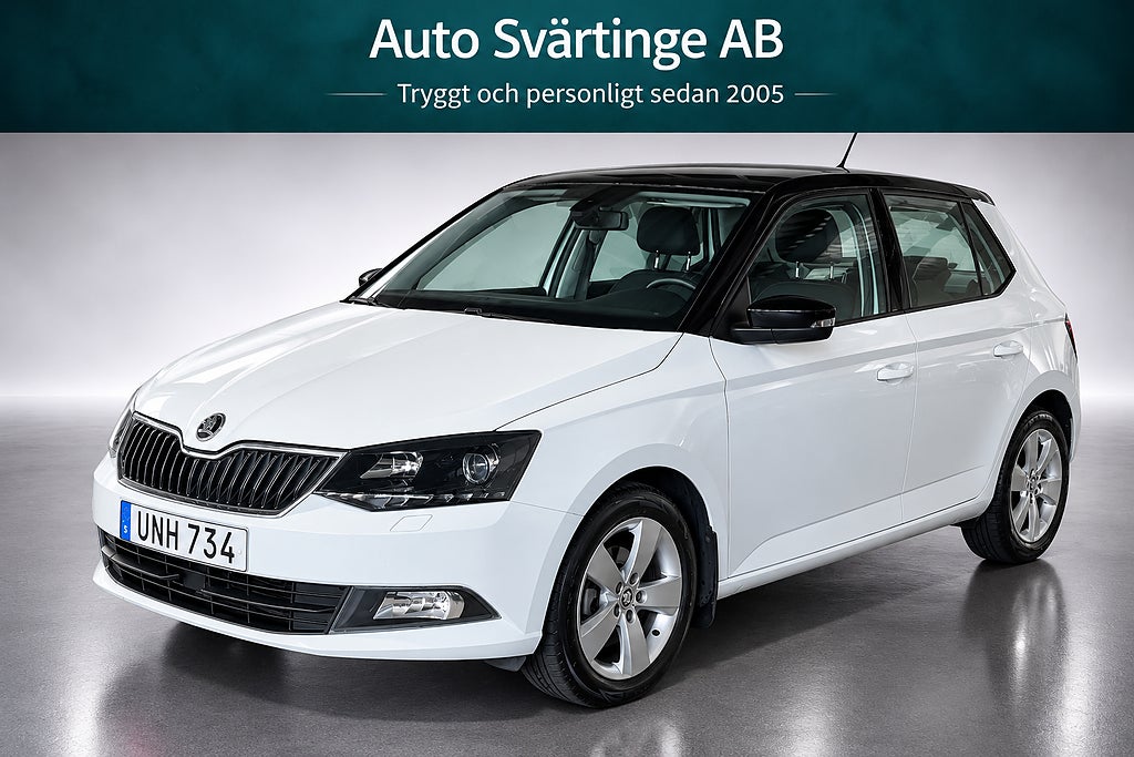 Skoda Fabia 1.2 TSI Style Euro 6 (S&V-däck, Drag, Carplay)