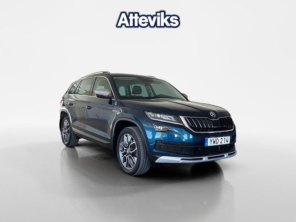 Skoda Kodiaq Scout TDI 190 4x4 Drag/Värmare/1ägare