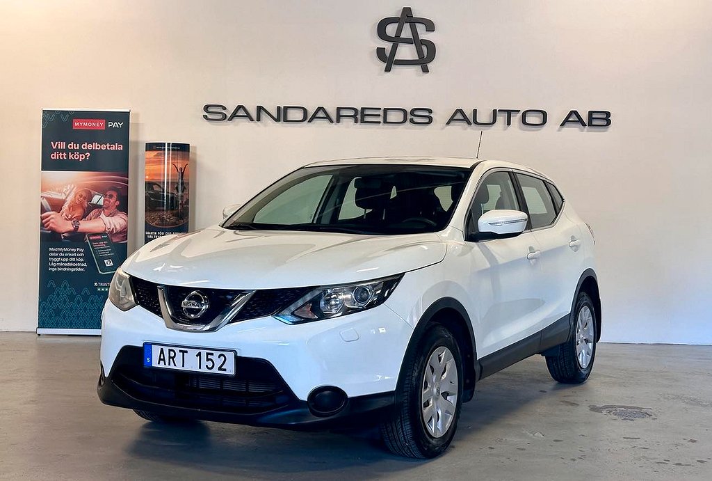 Nissan Qashqai 1.2 DIG-T Euro 5, NY BESIK, LÅG MIL,FULL SERV