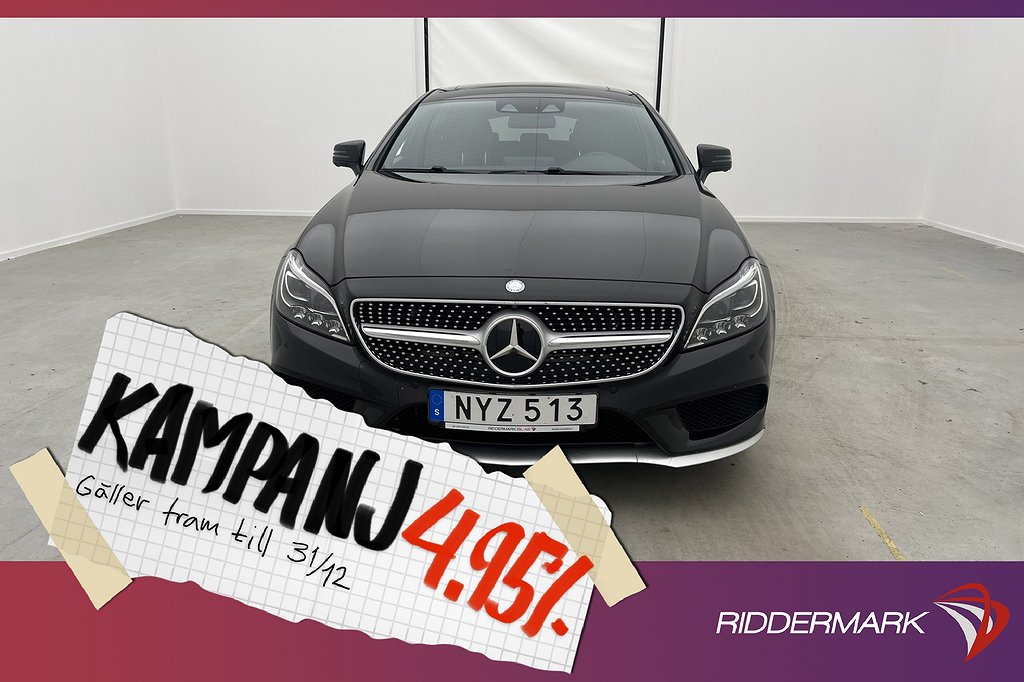 Mercedes-Benz CLS 400 SB 4M AMG P-Värm Pano 3 4,95% Ränta