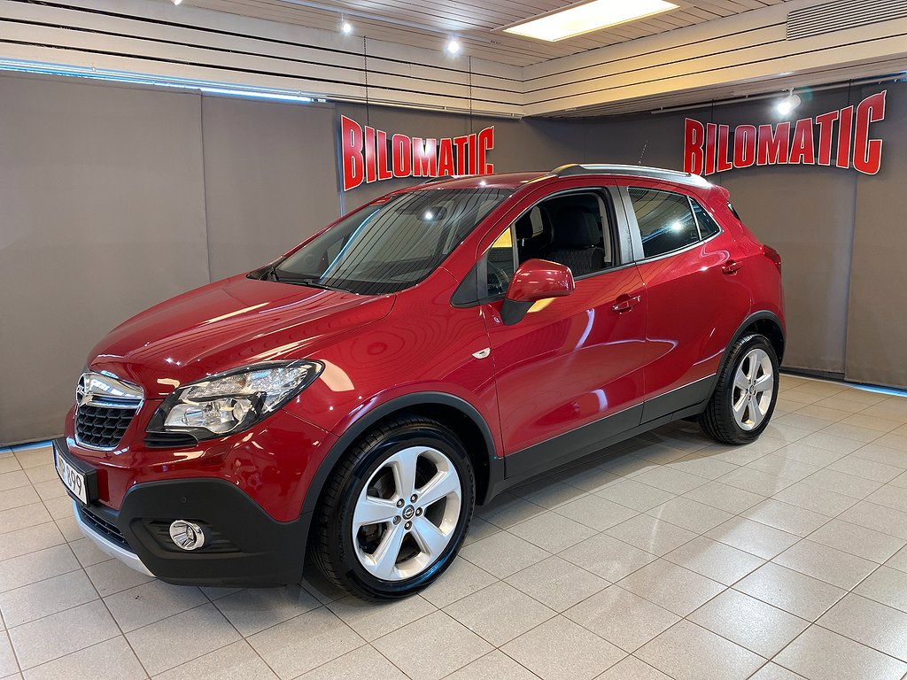 Opel Mokka 1,4T 140hk 4WD NAV Drag Motorv Backkamera V-hjul