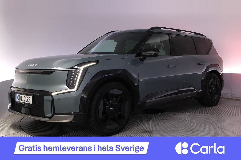 Kia EV9 AWD GT-Line 7-sits Pano Drag Elstol Meridian HUD 360