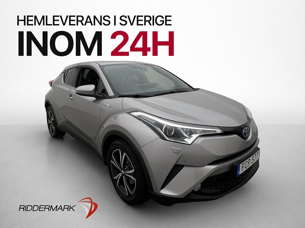 Toyota C-HR Hybrid 122hk Executive Kamera JBL Navi Dragkrok