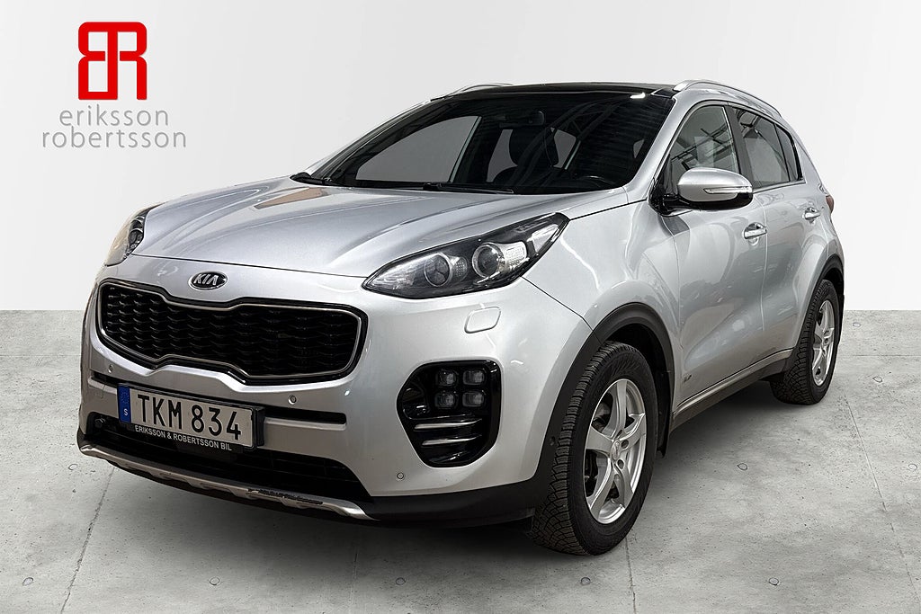Kia Sportage 2.0 CRDi AWD GT-Line Värmare Dragkrok GPS Kamera JBL