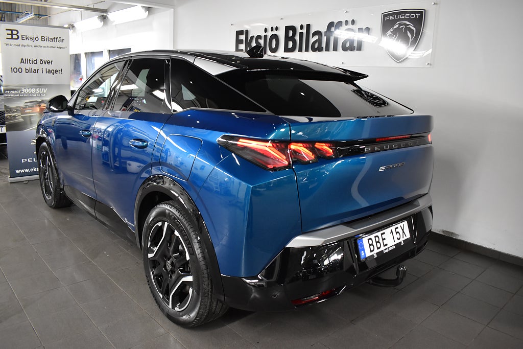 Peugeot E-3008, 214hp, 2024