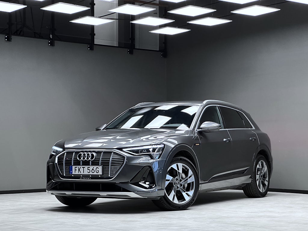Audi E-Tron 55 quattro S Line Läder/Luftfjäd-KAMPANJ 2,99%