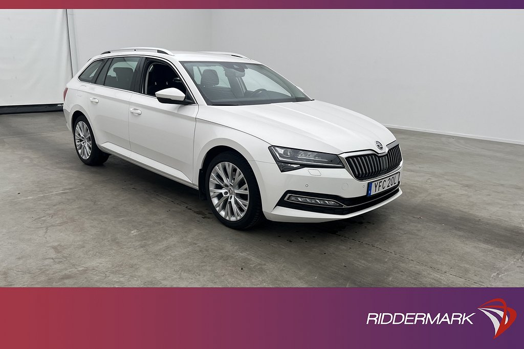 Skoda Superb TDI 4x4 200hk Style Värmare Kamera CarPlay Drag