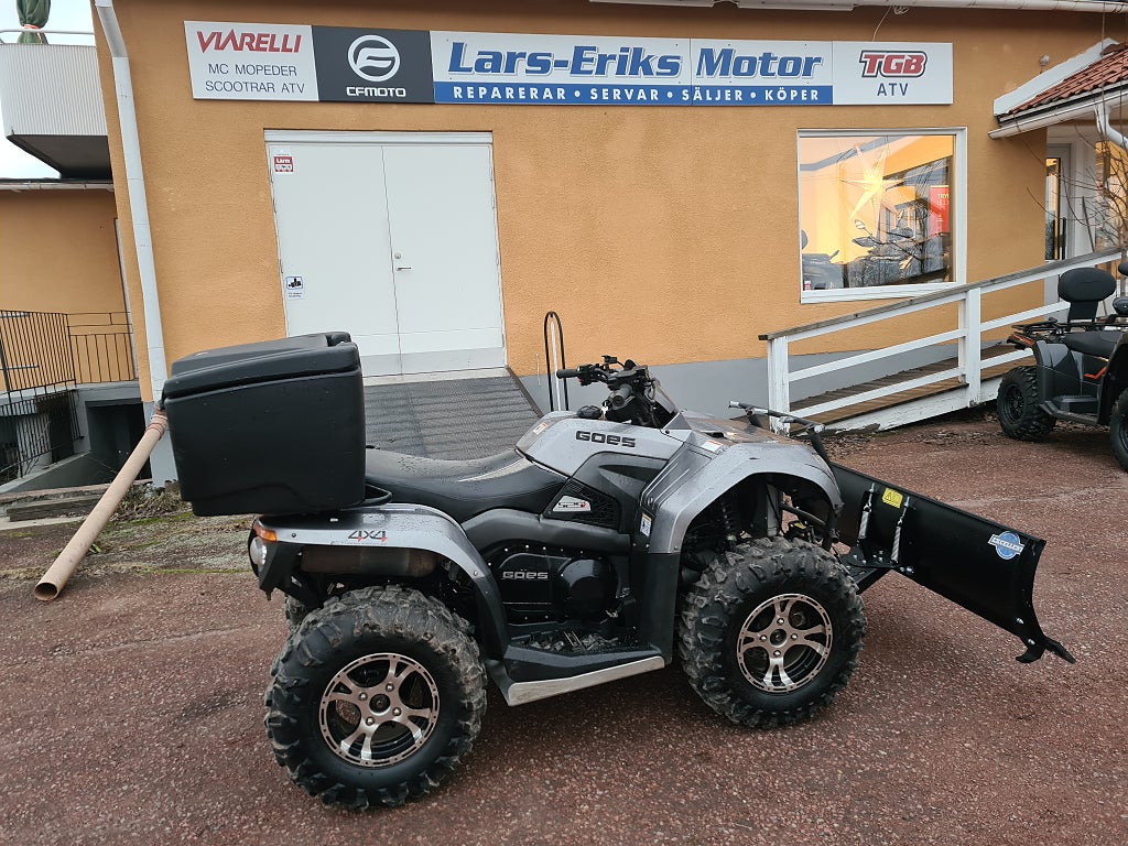 Goes 520 med ny plog 39000 kr 