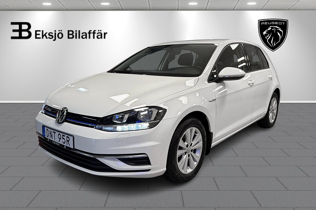 Volkswagen Golf 5-dörrar 1.5 TGI 130hk Automat *Dragkrok, Backkamera*