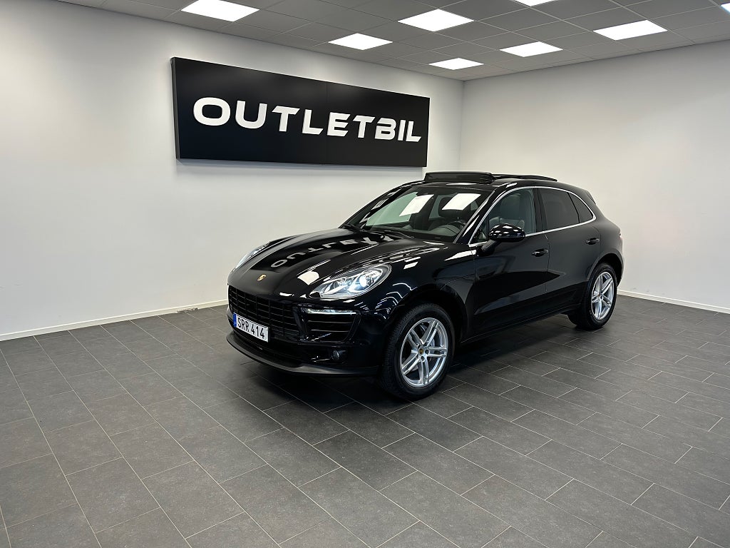 Porsche Macan S Diesel PDK Navigation Panorama Värmare Drag Bakkamera