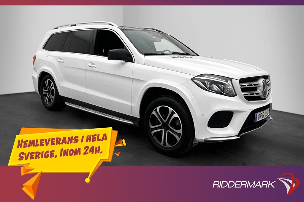 Mercedes-Benz GLS 350 d 4M AMG 7-Sits Pano D-Värm H/K 360°