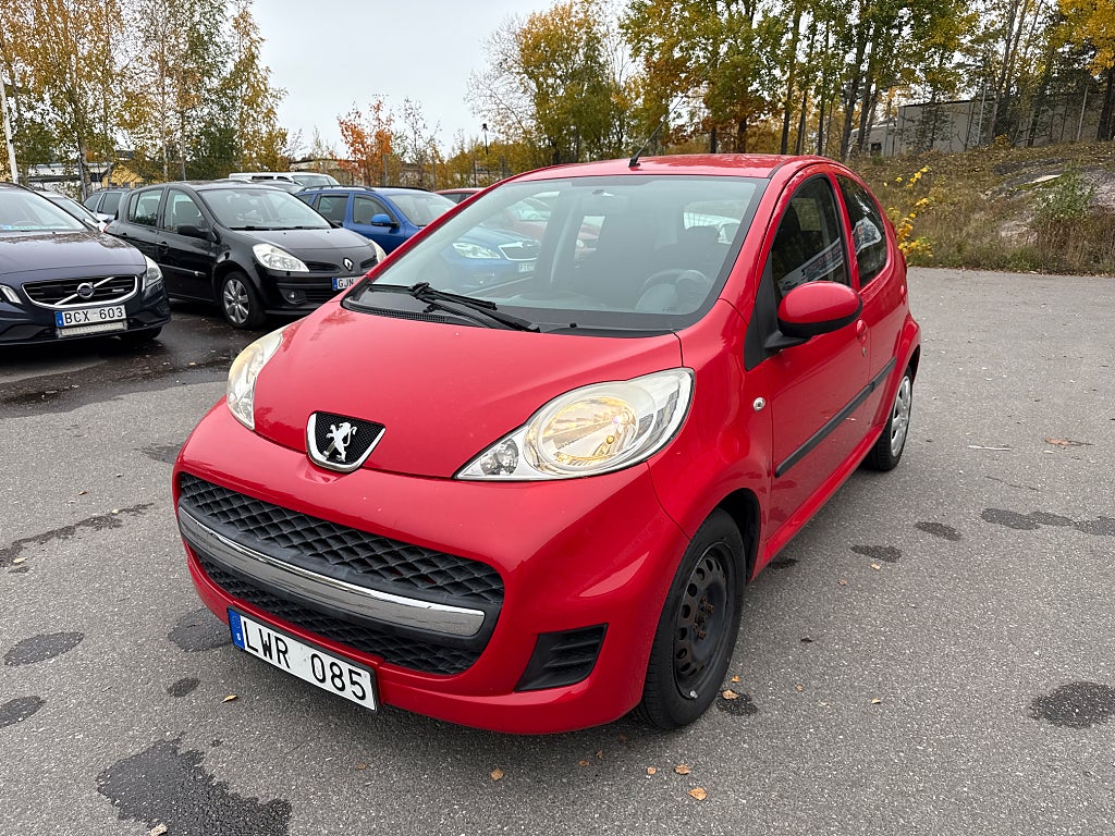 Peugeot 107 5-dörrar 1.0 Euro 5