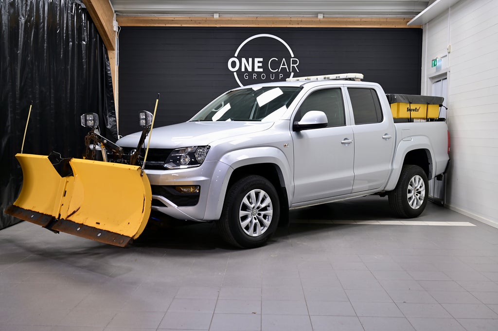 Volkswagen Amarok 3.0 V6 TDI 4M MOMS Plogbil 1 brukare 204hk