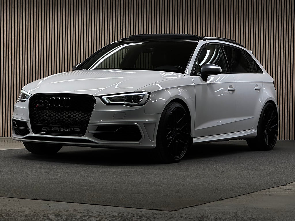 Audi S3 2.0 TFSI QUATTRO/ 360HK/RS3-OPTIK/TOPP/FULL UTR/UNIK